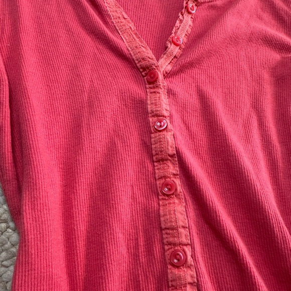 y2k aeropostale henley top size small - Picture 3 of 3